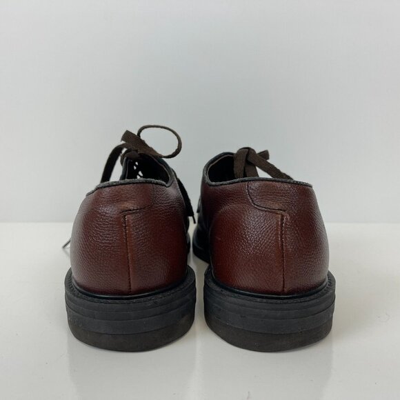 Stuart McGuire Polished Pebbled Dress Shoes Leather Brown Mens Size 8.5 EEEE main image 6
